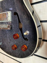 PRS SE Hollowbody Standard Piezo Dog Hair Smokeburst E-Gitarre