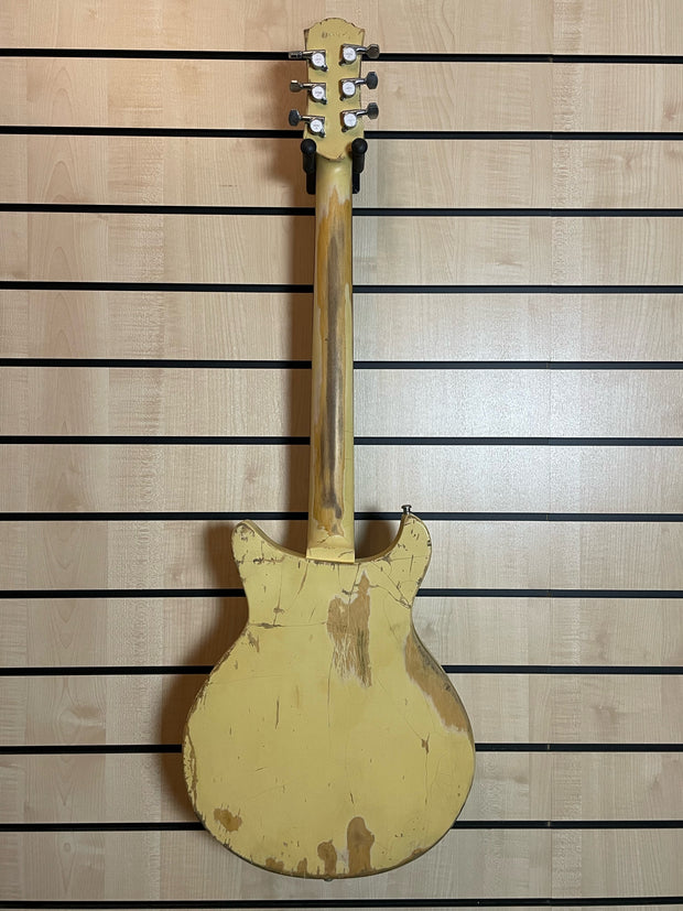 Jozsi Lak Rocker TV Yellow Aged E-Gitarre Handmade in Germany