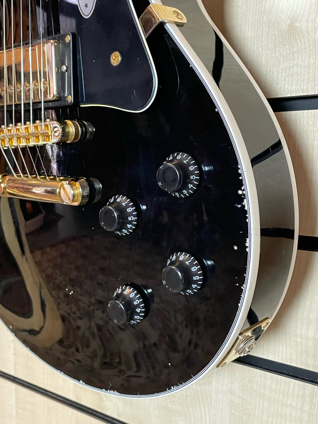 Maybach Lester Black Velvet 57 Custom Aged E-Gitarre