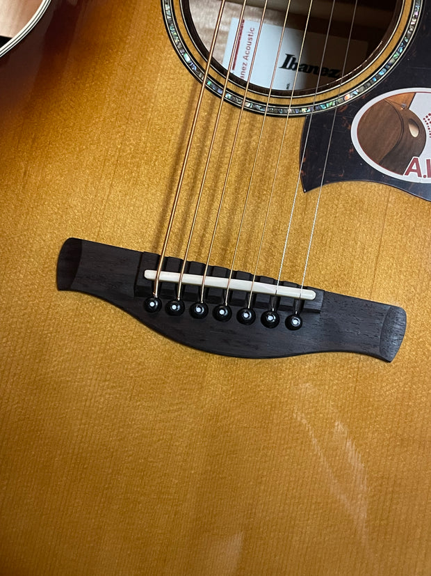 Ibanez AE3007FMH-TBH 7-Saiter Westerngitarre
