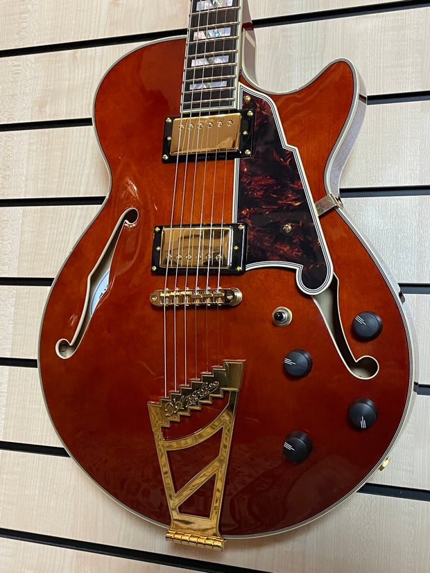D'Angelico Excel SS Viola E-Gitarre