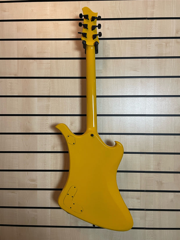 Jozsi Lak Foxywave Gelb/Schwarz E-Gitarre Handmade in Germany Vorführmodell