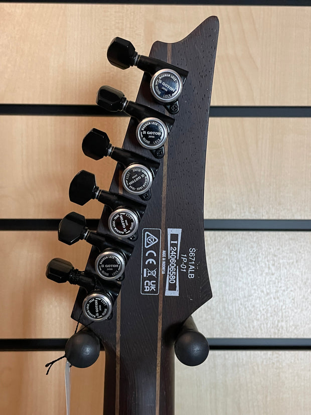 Ibanez S671ALB-BCM Axion Label E-Gitarre