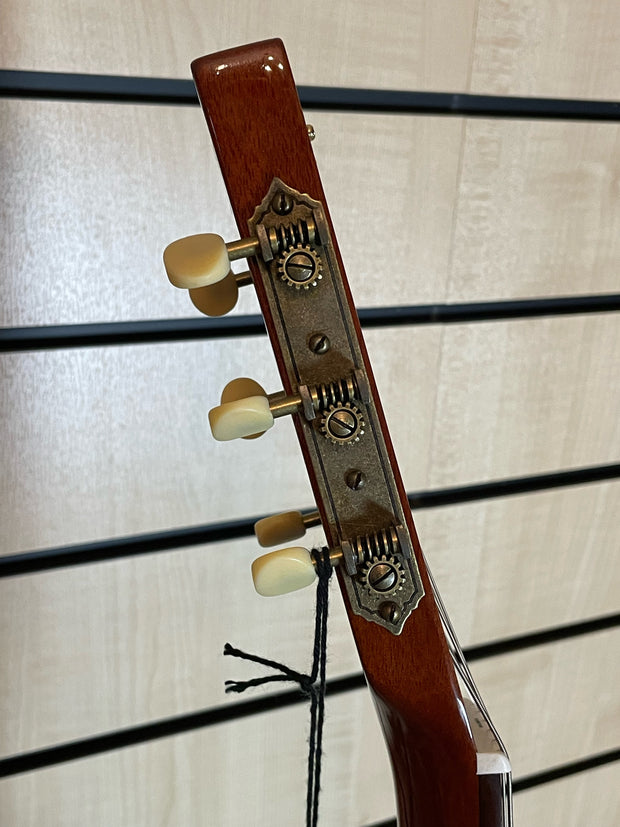 B&G Little Sister Crossroads Cut P90 5A Flamed Maple Honey Burst E-Gitarre