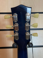 Sigma HBA-102H-TBB Semi-Hollow Transparent Blueburst E-Gitarre
