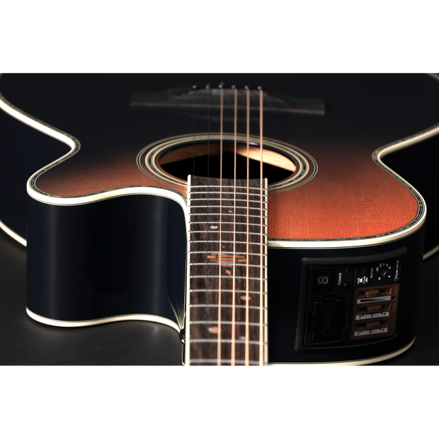 Takamine LTD 2024 NEX Solar Eclipse Limited Edition Penumbra Blue Westerngitarre