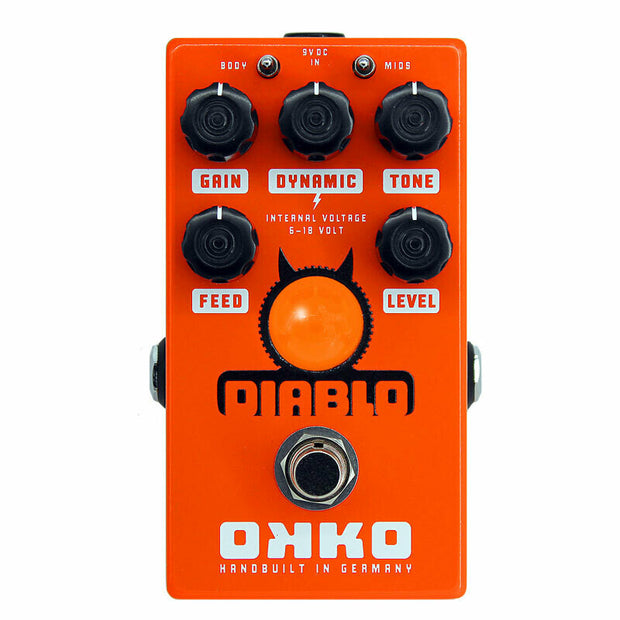 OKKO FX Diablo Single Channel Overdrive Effektpedal