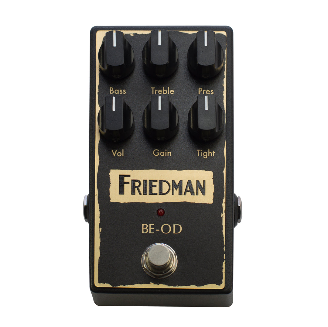 Friedman BE-OD Overdrive Effektpedal – cream-music.shop