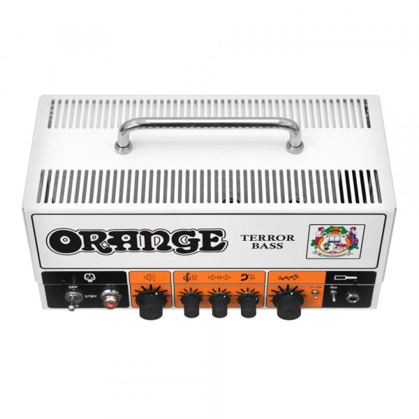 Orange Terror Bass Weiß Bass Topteil