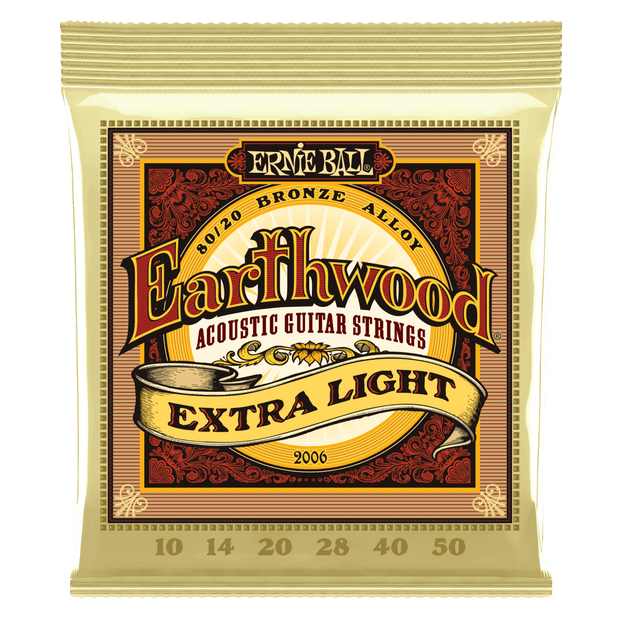 Ernie Ball 2006 Earthwood 80/20 Bronze Light 10-50 Saitensatz