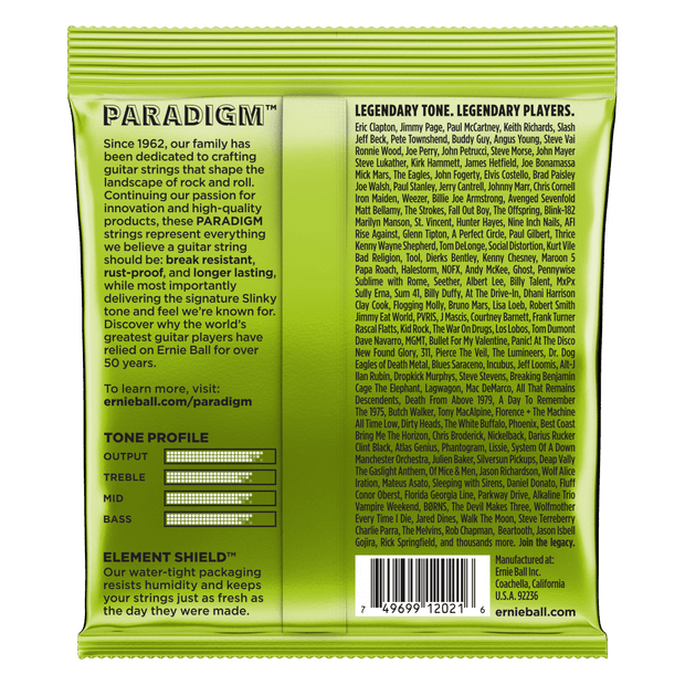 Ernie Ball 2021 Paradigm Regular Slinky 10-46 Saitensatz