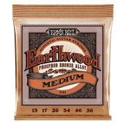 Ernie Ball 2144 Earthwood Phosphor Bronze Medium 13-56 Saitensatz