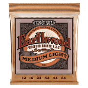 Ernie Ball 2146 Earthwood Phosphor Bronze Medium Light 12-54 Saitensatz