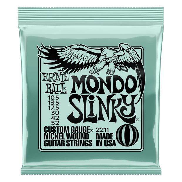 Ernie Ball 2211 Mondo Slinky 10,5-52 Nickel plated Steel Saitensatz