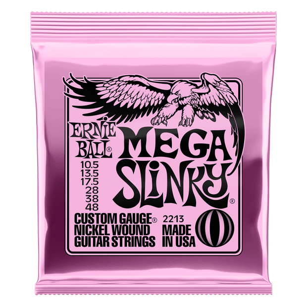 Ernie Ball 2213 Mega Slinky 10,5-48 Nickel plated steel Saitensatz