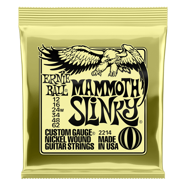 Ernie Ball 2214 Mammoth Slinky 12-62 Nickel plated Steel Saitensatz