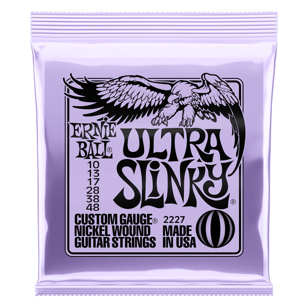 Ernie Ball 2227 Ultra Slinky 10-48 Nickel plated Steel Saitensatz