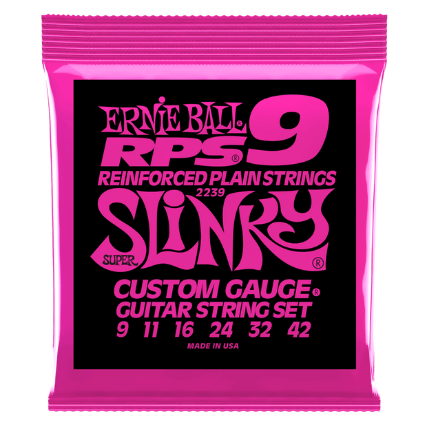 Ernie Ball 2239 RPS Super Slinky 09-42 Nickel plated Steel Saitensatz