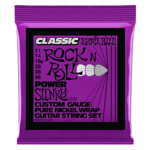 Ernie Ball 2250 Classic Rock n Roll Power Slinky 11-48 Pure Nickel Saitensatz