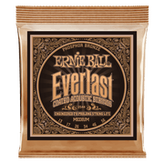 Ernie Ball 2544 Everlast Coated Phosphor Bronze Medium 13-56 Saitensatz