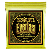 Ernie Ball 2554 Everlast Coated 80/20 Bronze Medium 13-56 Saitensatz