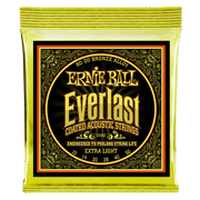 Ernie Ball 2560 Everlast Coated 80/20 Bronze Extra Light 10-50 Saitensatz