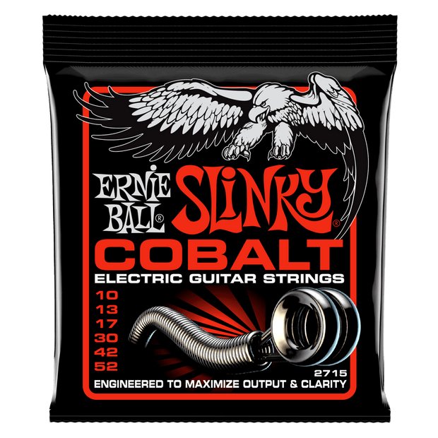 Ernie Ball 2715 Cobalt Skinny Top Heavy Bottom 10-52 Cobalt Wound Saitensatz