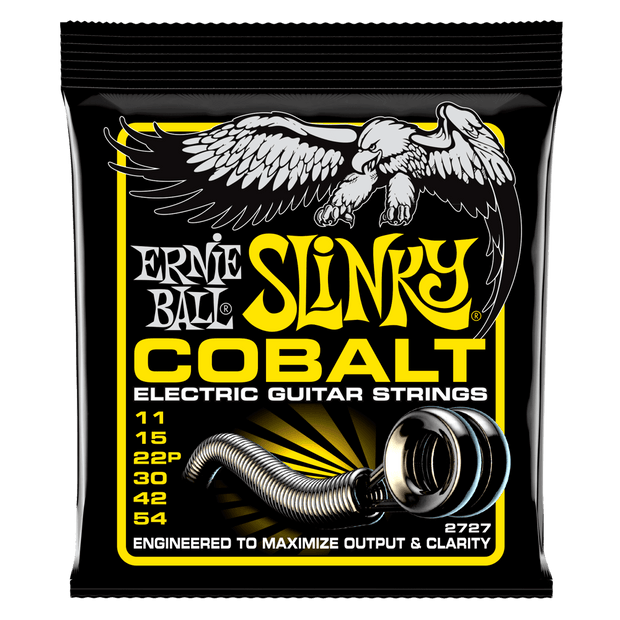 Ernie Ball 2727 Cobalt Beefy Slinky 11-54 Cobalt Wound Saitensatz