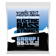 Ernie Ball 2802 Flatwound Group I Bass 55-110 Stainless Steel Saitensatz