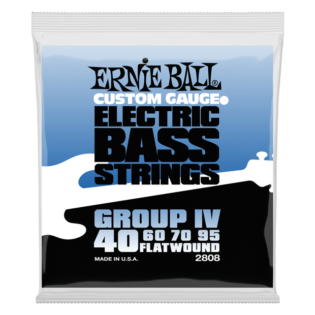 Ernie Ball 2808 Flatwound Group IV Bass 40-95 Stainless Steel Saitensatz