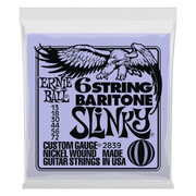 Ernie Ball 2839 6-String Baritone Slinky 13-72 Nickel plated Steel Saitensatz
