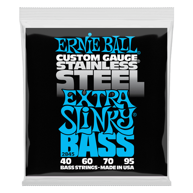 Ernie Ball 2845 Stainless Steel Extra Slinky Bass 40-95 Saitensatz