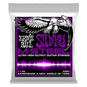 Ernie Ball 2920 M-Steel Power Slinky 11-48 Maraging Steel Saitensatz
