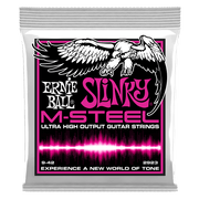 Ernie Ball 2923 M-Steel Super Slinky 09-42 Maraging Steel Saitensatz