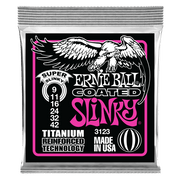 Ernie Ball 3123 RPS Coated Super Slinky 09-42 Nickel plated Steel Saitensatz