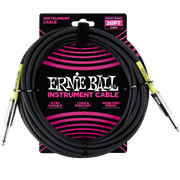 Ernie Ball 6046 Original Classic BK 6,09 m Monoklinke/Monoklinke Gerade/Gerade Instrumentenkabel