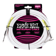 Ernie Ball 6047 Original Classic WH 6,09 m Monoklinke/Monoklinke Gerade/Gewinkelt Instrumentenkabel