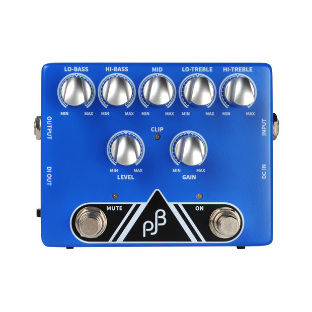 Phil Jones Bass PE-5 Bass Preamp 5-Band EQ Direct Box Boost Effektpedal