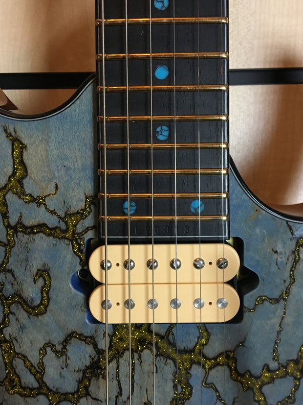 Ibanez JCRG2103-LBT J.Custom Lander Blue Turquoise E-Gitarre