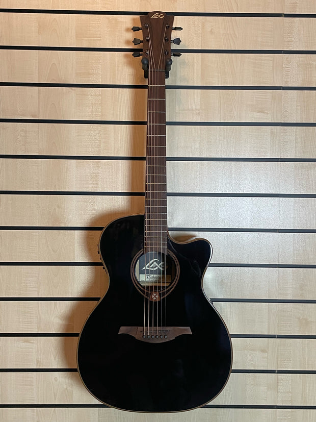 LAG T118ACE-BLK Tramontane Black Westerngitarre