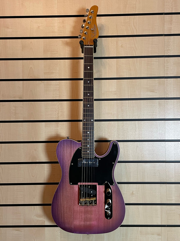 Schecter PT Special Purple Burst Pearl E-Gitarre