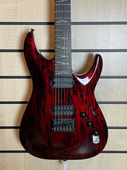 Schecter C-1 Silver Mountain Blood Moon E-Gitarre