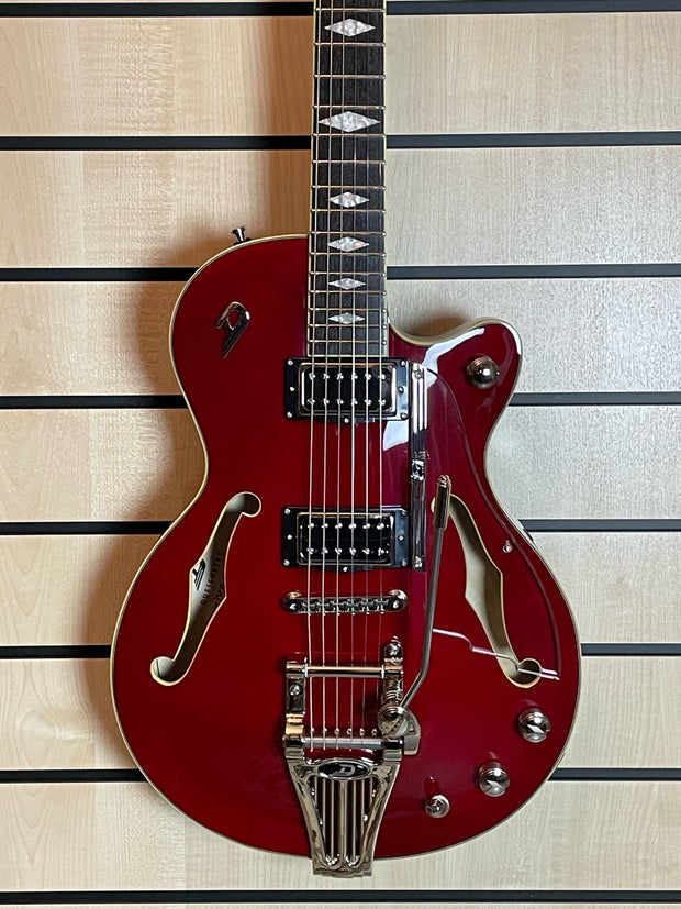 Duesenberg Starplayer TV DLX Radiator Tremola Crimson Red E-Gitarre B-Ware