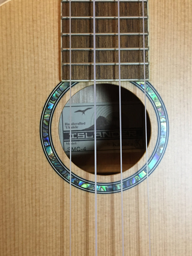 Islander SMC-4 Fichte Mahagoni Concert Ukulele