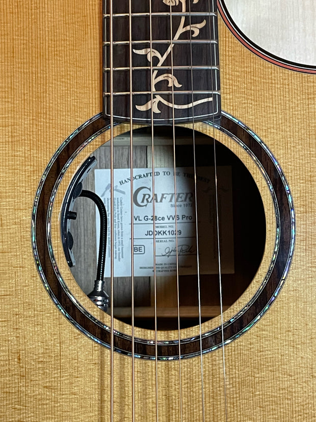 Crafter VL G-28ce VVS Pro Cut NT Westerngitarre