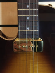 B&G Little Sister Crossroads Cut P90 Lefthand Tobacco Burst E-Gitarre