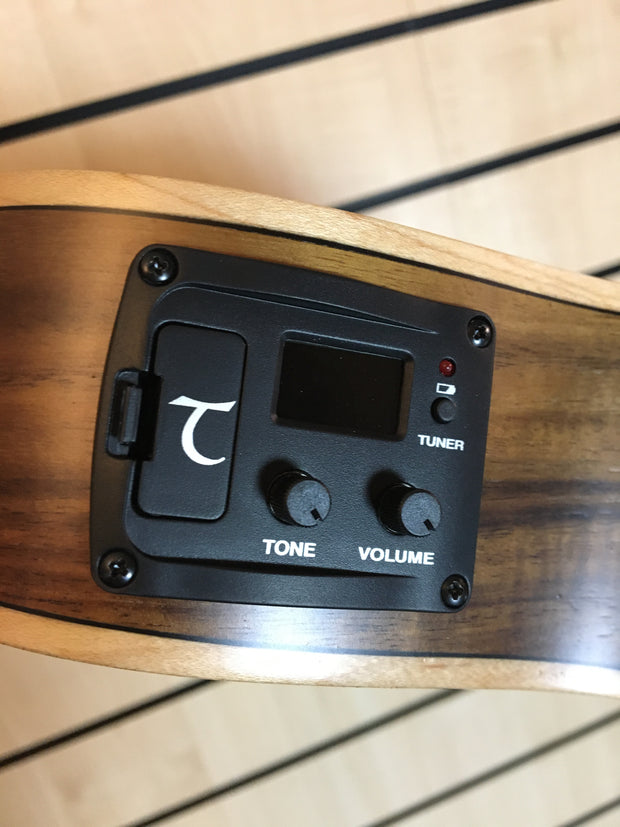 Tanglewood TUJ-2 CE Exotic Java Series Pickup Concert Ukulele