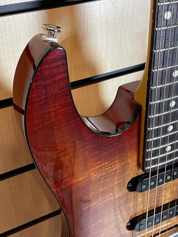 FGN J-Standard Odyssey DU Exotic Wood Koa Natural Burst E-Gitarre