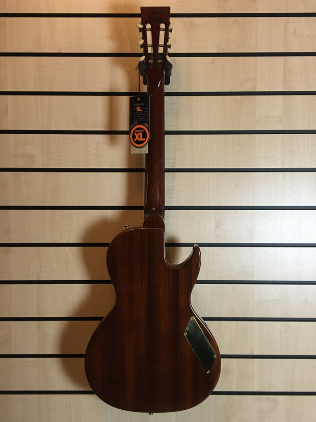 B&G Little Sister Crossroads Cut P90 Lefthand Tobacco Burst E-Gitarre
