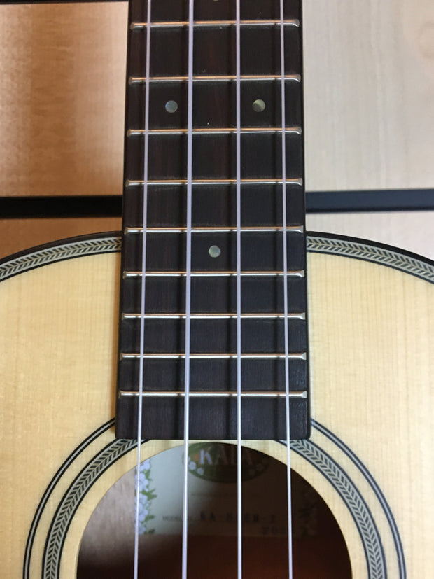 Kala KA-SSEM-T Solid Spruce Top Exotic Mahogany Tenor Ukulele